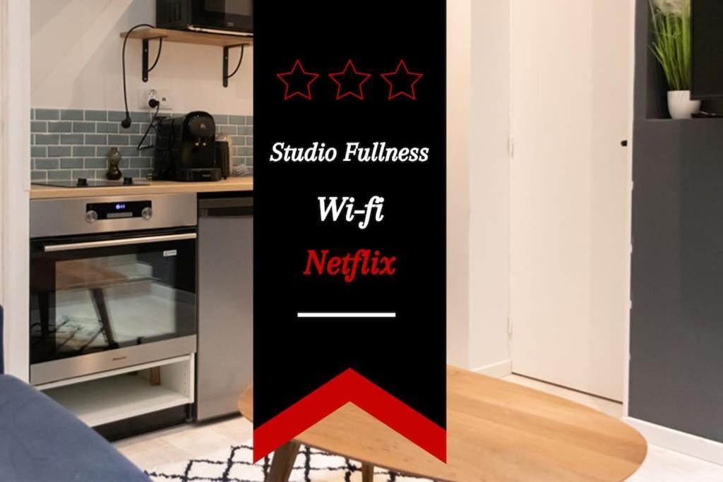 Duplex Studio Fullness - Proche Gare - Wifi Amiens Zewnętrze zdjęcie